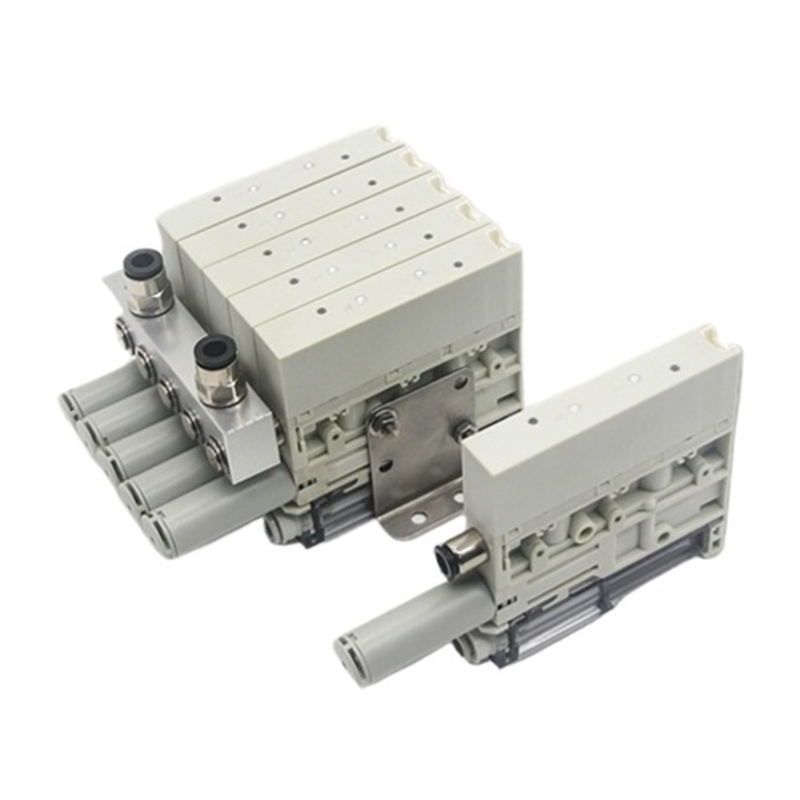 1 generator podciśnienia serii PZK z zaworem zwalniającym, zaworem nawiewu powietrza i cyfrowym przełącznikiem ciśnienia(PZKB07K5H-06-B)