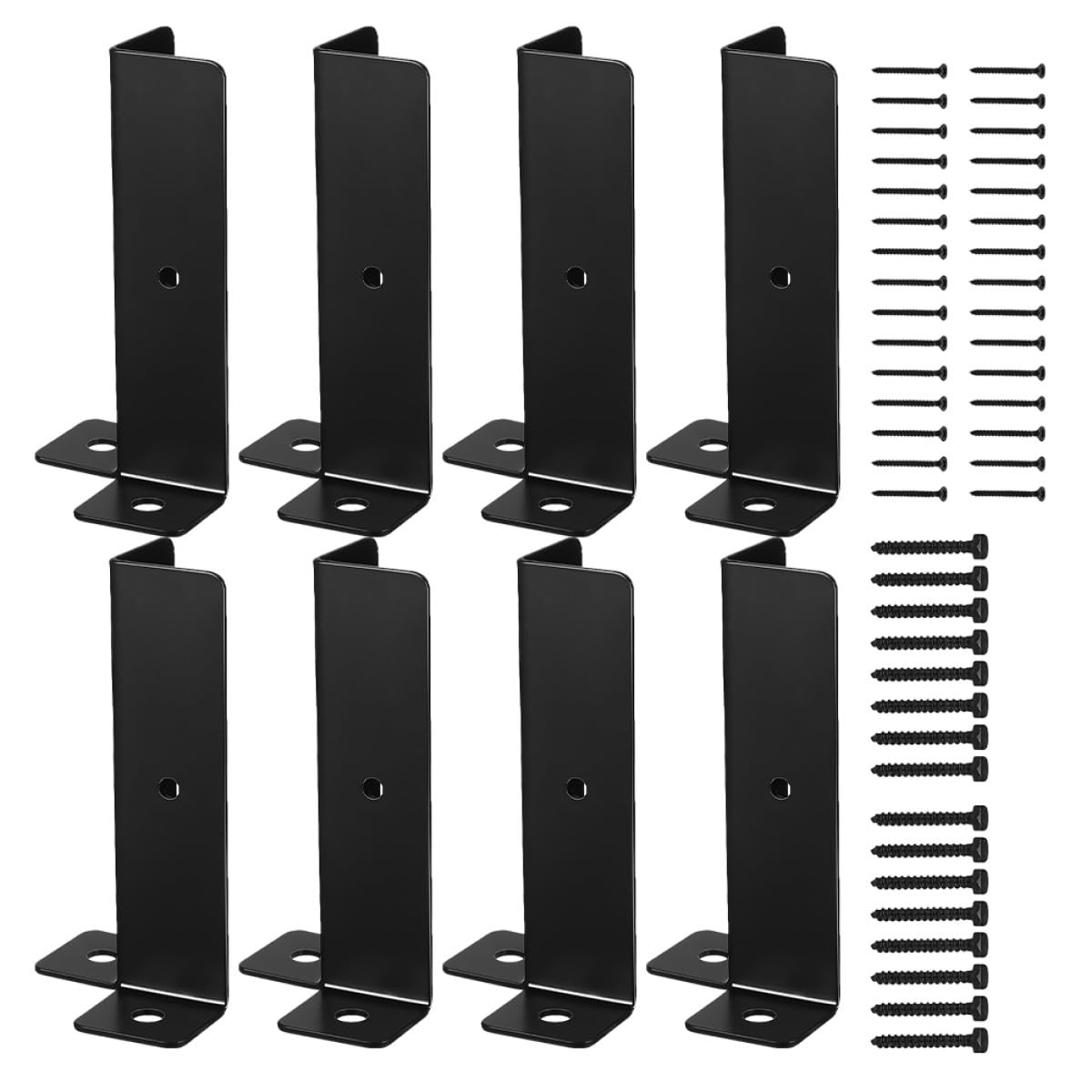 Soportes para postes de valla metálicos base de anclaje para pérgolas y terrazas 8