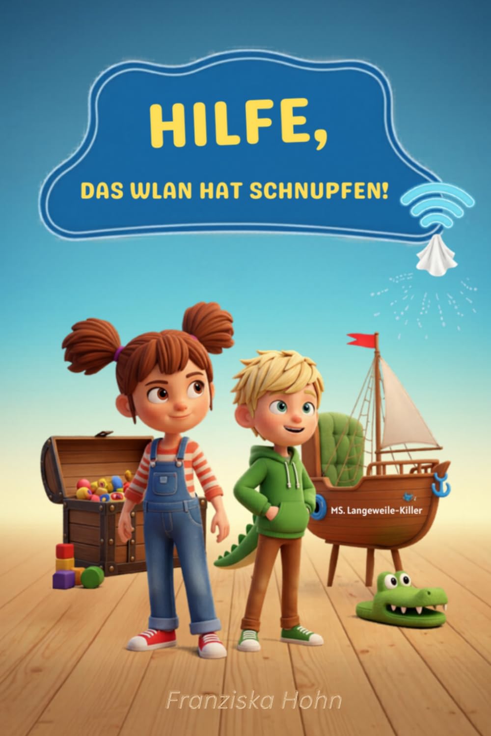 Hilfe, das WLAN hat Schnupfen: Ein Abenteuer ohne Ladebalken: Was passiert, wenn das Internet mal Pause macht