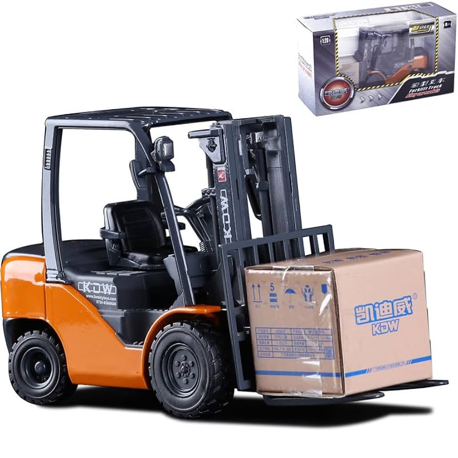 【非売品】【希少】 ミニチュア ミニカー TUSK フォークリフト 3箱セット Amazon | GoolRC KDW 1/20 フォークリフトモデル 合金モデル