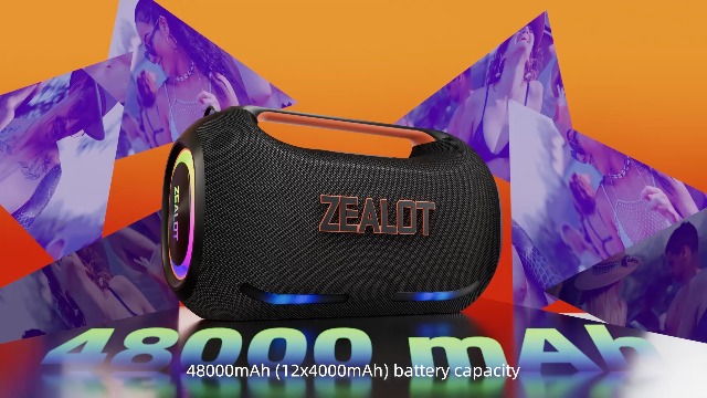 Amazon.com: ZEALOT Loud Portable Bluetooth Speaker, Upgrade 350W