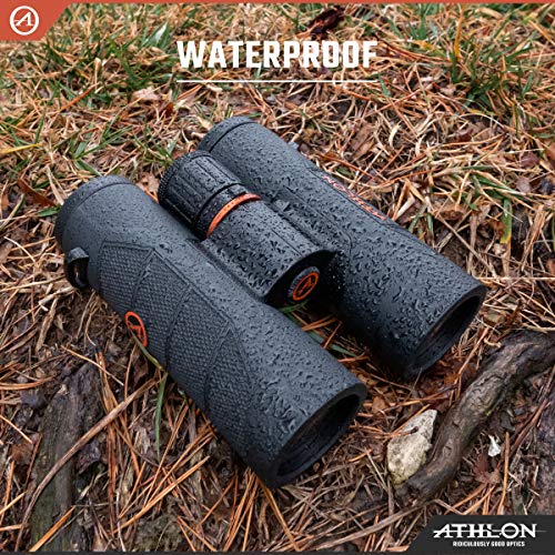 Athlon Optics 10X42 Cronus G2 Uhd Black Binoculars With Eye Relief For Adults And Kids, High-Powered Binoculars For Hunting, Birdwatching, And More #TOP6