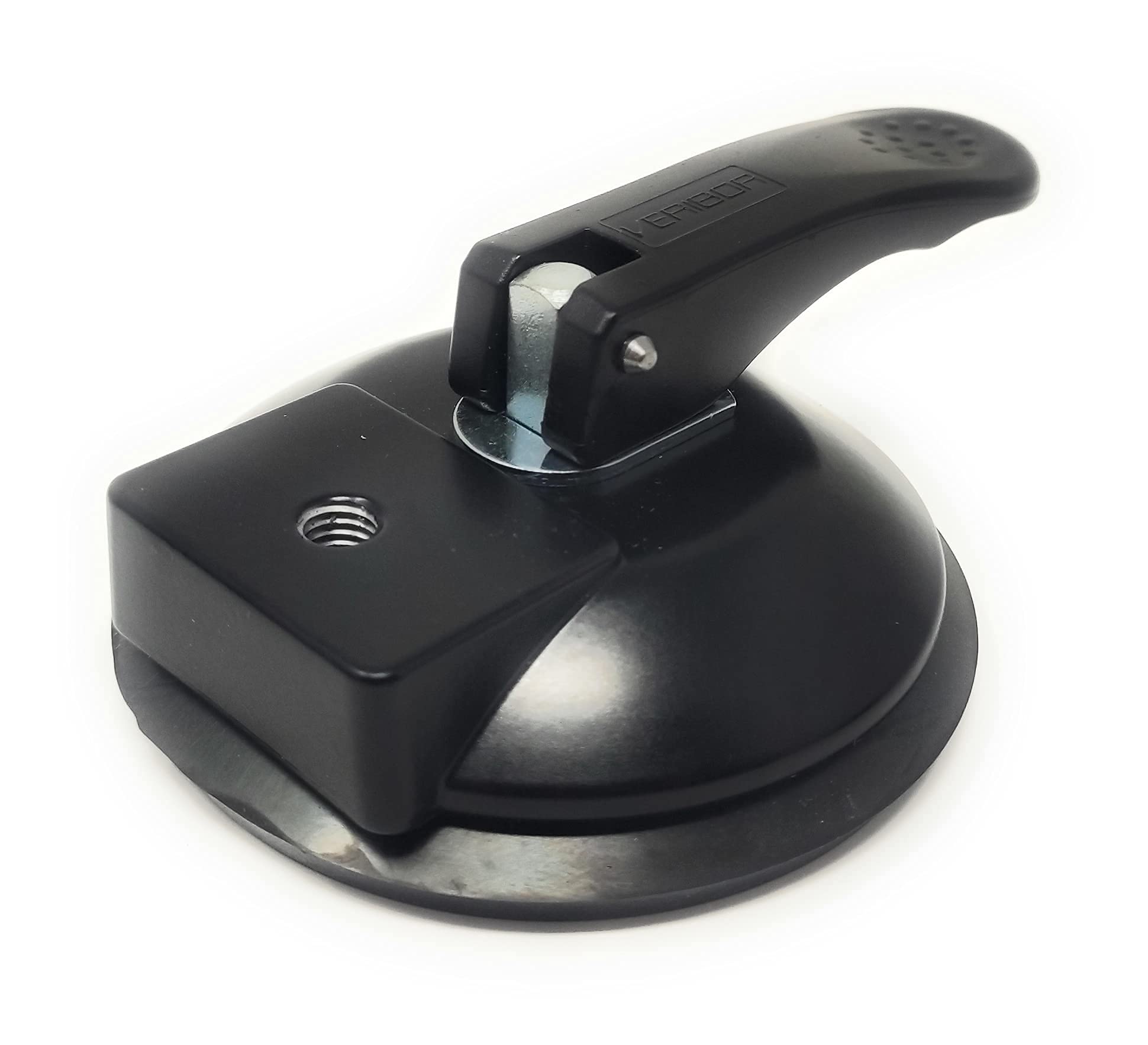 Bohle VeriborBO 600.90 Suction Cup with Rocker Lever Thread Holding and Fixing Aid with 90 mm Suction Disc / Made of Aluminium (with 8 mm Thread)