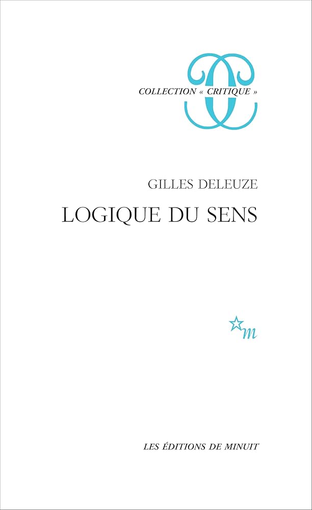 Amazon.co.jp: La logique du sens : Gilles Deleuze: 本