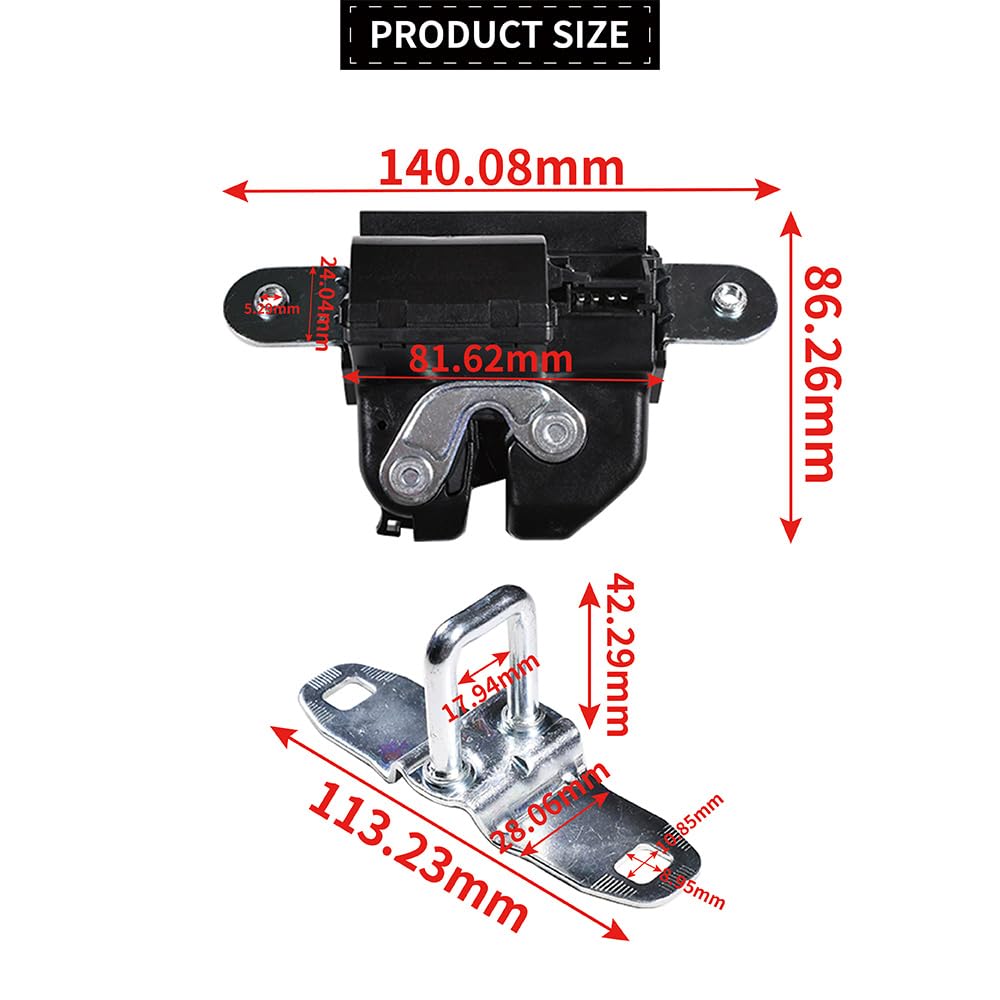 Cerradura Porton Trasero C/llave Fiat Fiorino 2004/ | Cuotas Sin Interés
