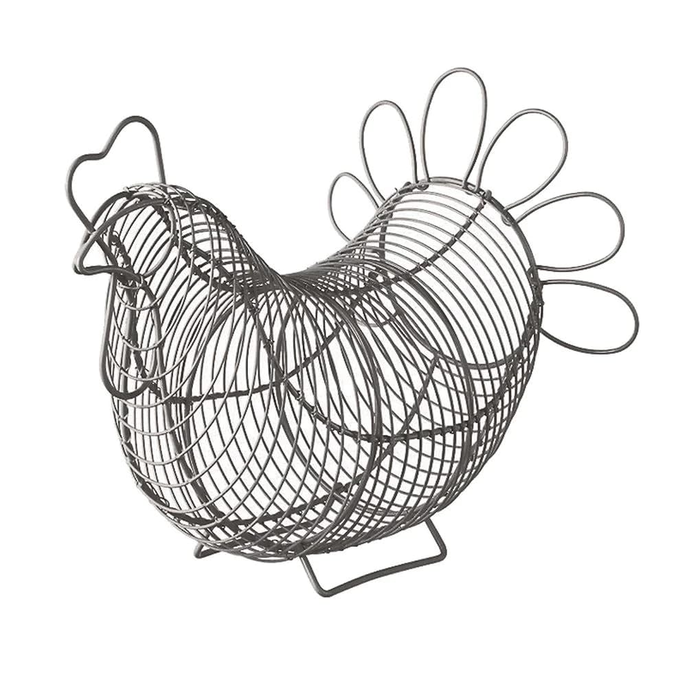 Eddingtons Chicken Egg Basket : Grey : 88106