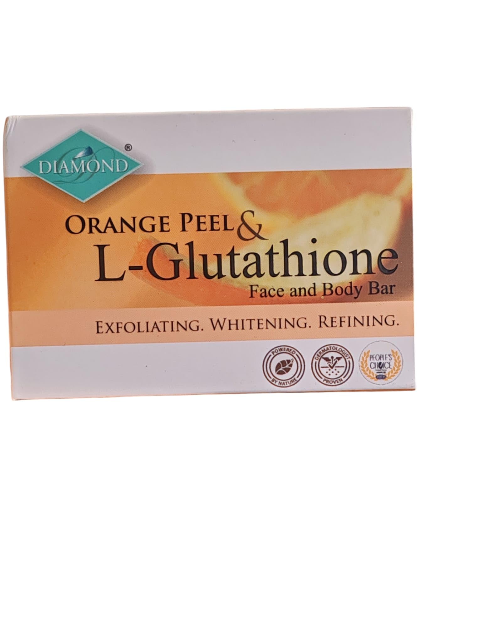 Diamond Orange Peel & L-Glutathione Face & Body Bar