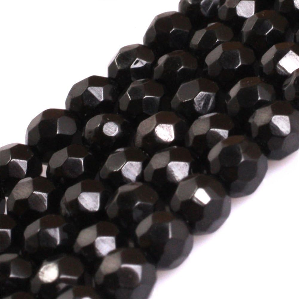 AAA Grade Natural Genuine Gemstone Semi Precious Stone Beads for Jewelry Making 15‘’ (Round Green Canadian Jadeite Jade/10MM)