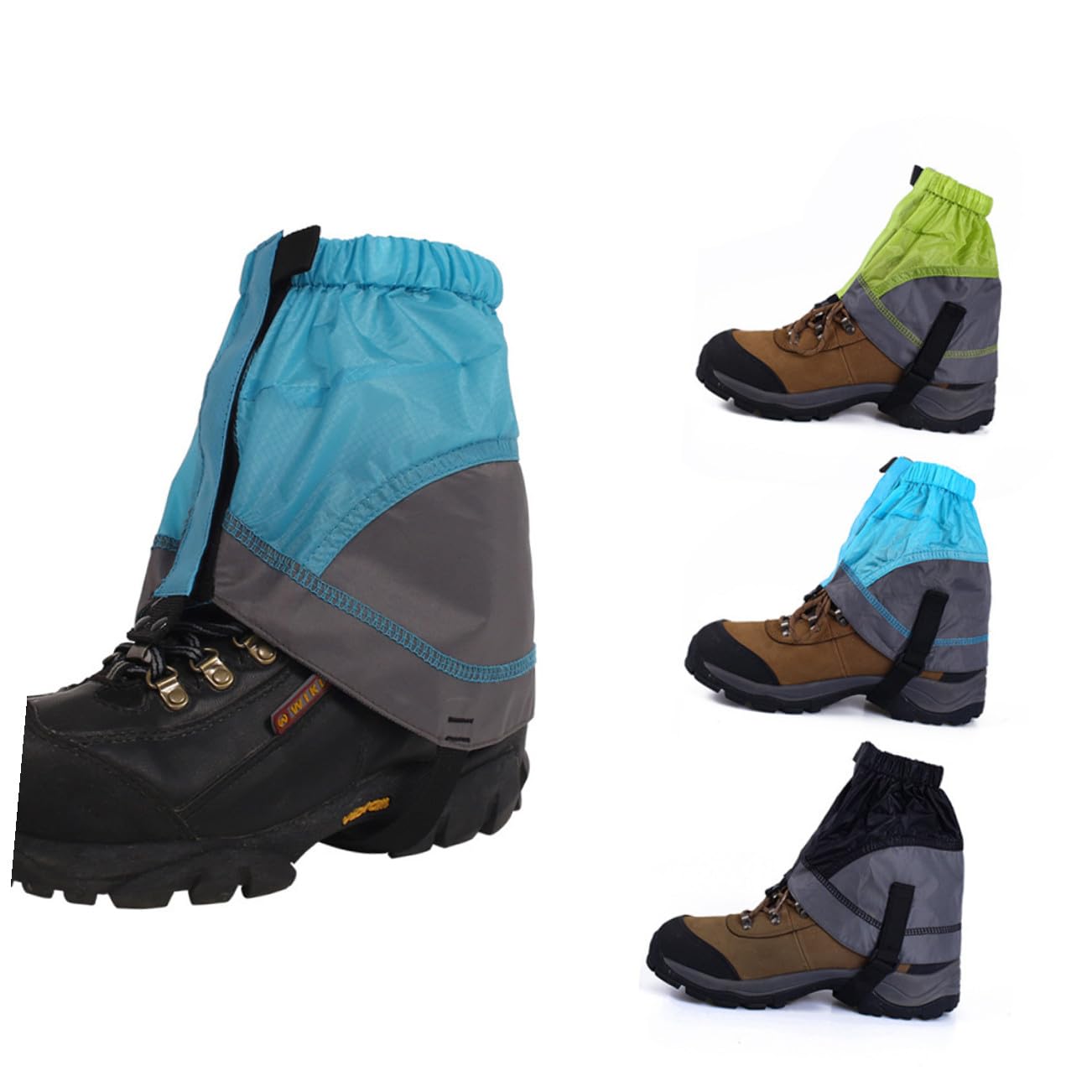 Toddmomy 3 Pares Polainas para Senderismo Zapatos Polainas Cinturón De Tubo Pequeño