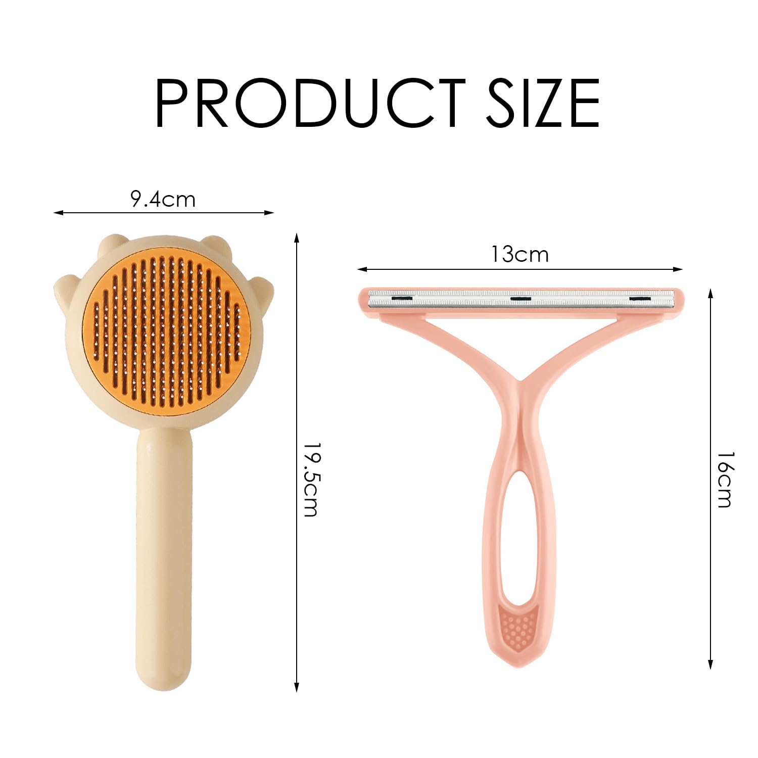 1 Morceau De Crête De Chat Et 1 Morceau De Restes De Cheveux, Combattants De Cheveux pour Animaux De Compagnie, Soins pour Animaux De Compagnie, Brosses À Brosses en Animaux Domestiques.