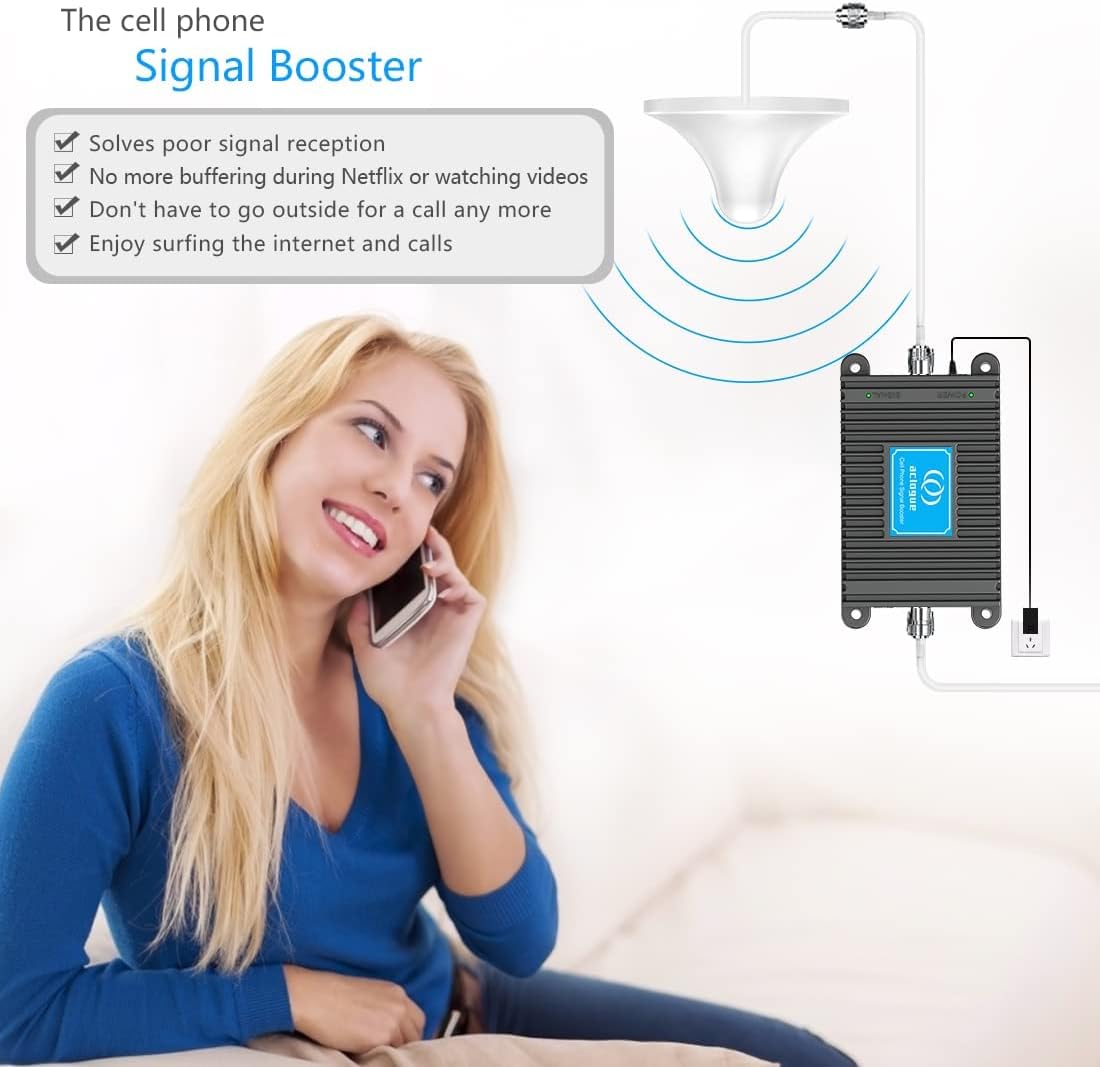 home 5g cell phone signal booster booster 5g4g lteband 121317 cell signal boosterworks with attverizonstraight talku s cellularmetropcsomni