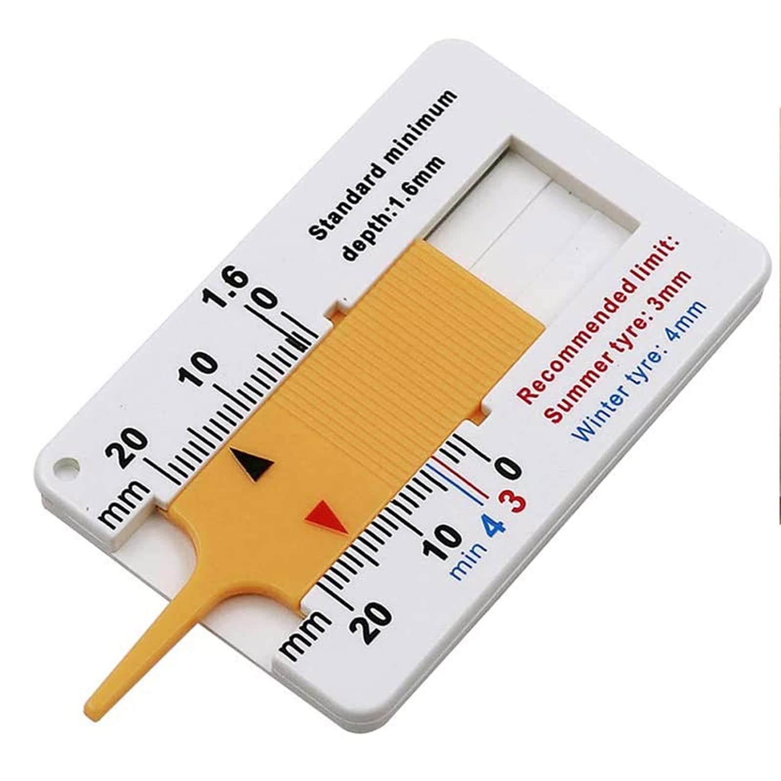 Misuratore Digitale Profondità Battistrada | LCD | 0-25,4mm | Per Auto, Moto, Camion - Foto 5