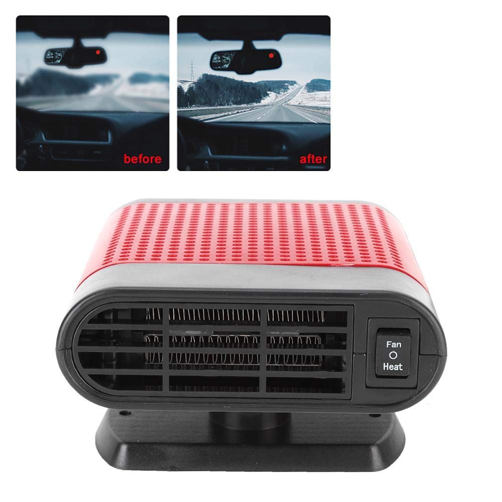 Autoheizung, 24V 150W Universal Windschutzscheibenheizung Abtauung Defogger Autoheizung Tragbare Heizung Geeignet für LKW-Bus