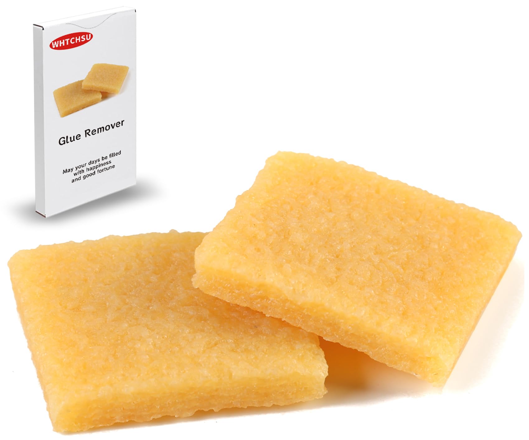 2pcs Glue and Residue Eraser Rubber Cement Cleaner for Removing Adhesive and Residues from Paper Plastic and More