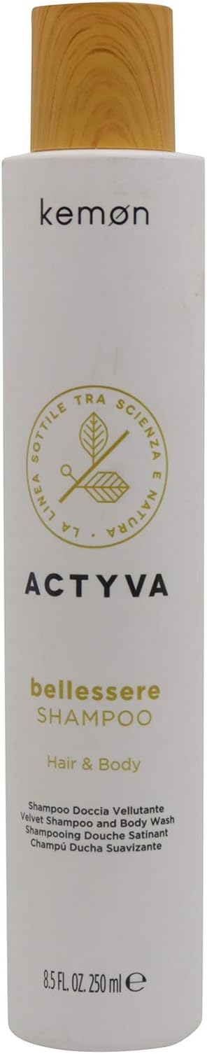 Kemon Unisex Actyva Bellessere Shampoo, 250 ml