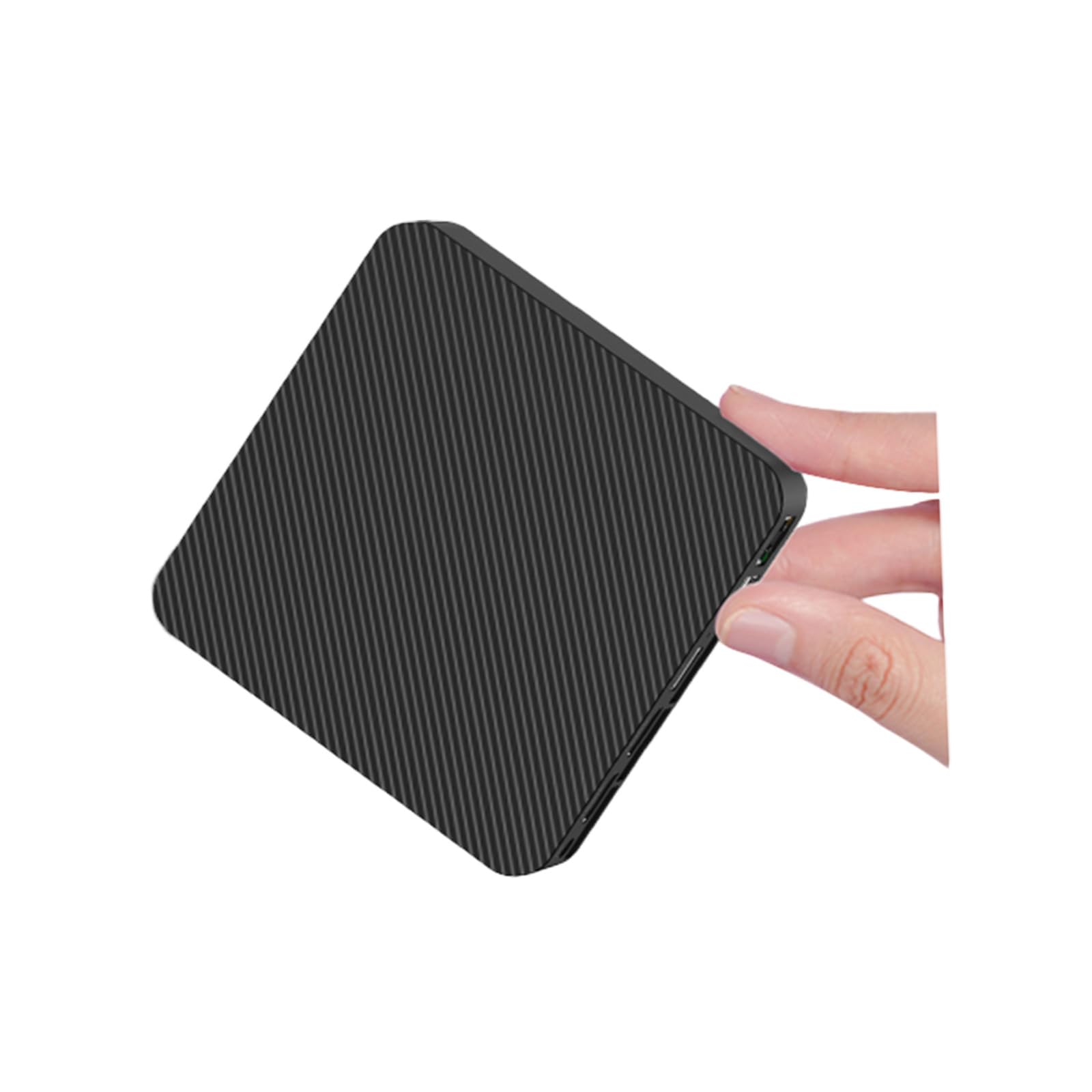 TRIGKEY Key Mini N150 PC, Intel Twin Lake N150(up to 3.6GHz),16GB DDR5 4800MHz 500GB M.2 PCIex4 SSD, Intel Graphics 24EUs 1000MHz, Support Dual Display/USB3.2(10Gbps)*4/2.5G LAN/WiFi-6/BT5.2/USB-C