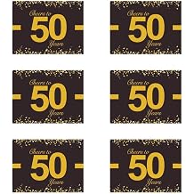 48 Pack of Cheers to 50 Years Label Stickers Water Bottle Label for 50th Birthday Party 50th Anniversary Party Favor Decoration
