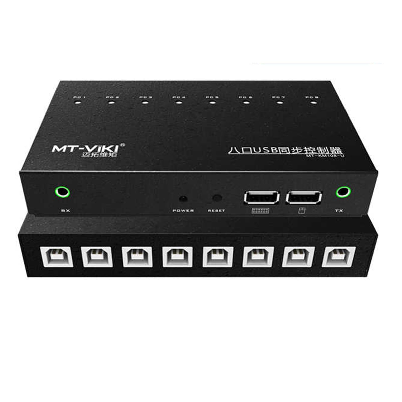 Sincronizzatore Intelligente A 8 Porte - Controller Di Sincronizzazione Tastiera Mouse USB, Switch KVM, Controller Di Sincronizzazione Shell Plug And Play, Di Gioco