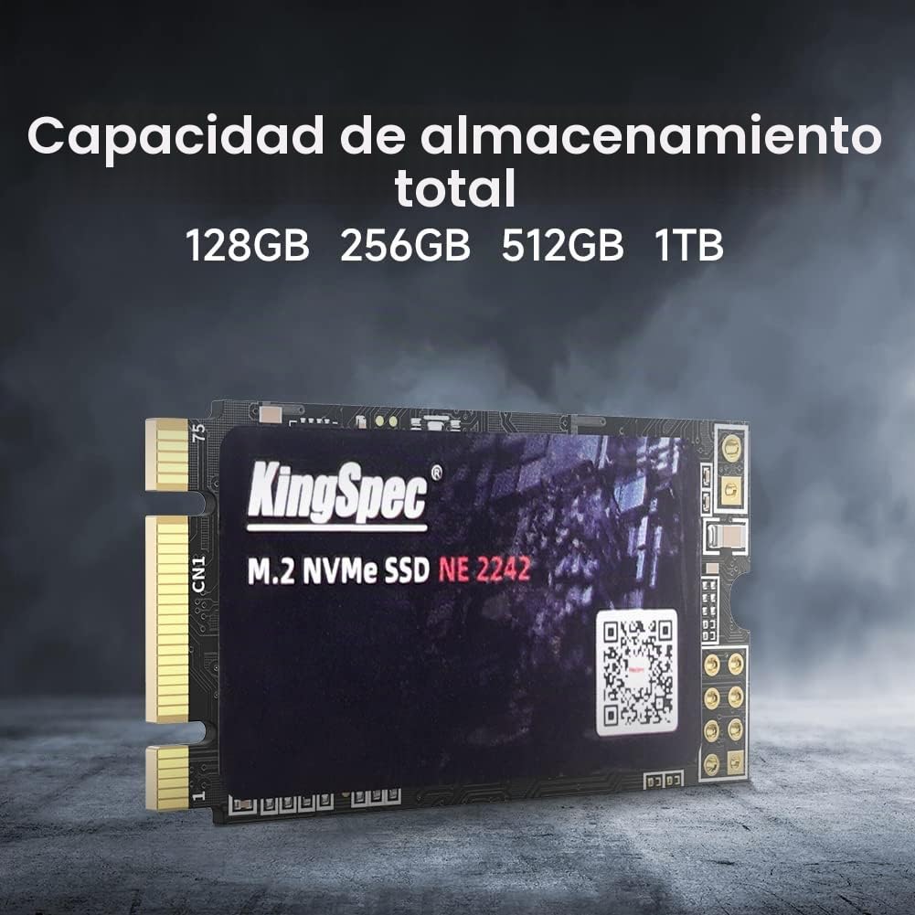Amazon.com: KingSpec SSD M.2 NVMe de 512 GB, unidad interna de