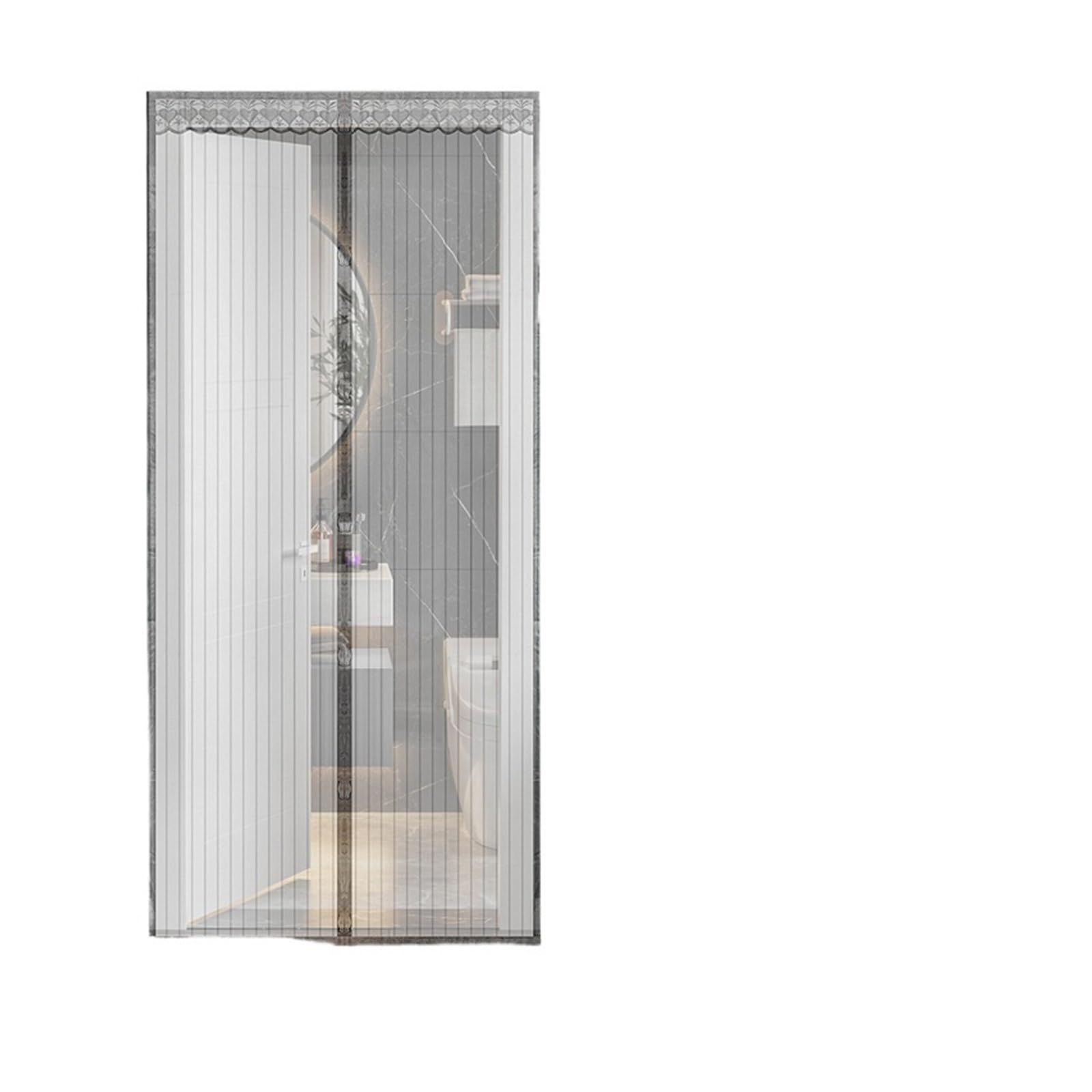 Moustiquaire magnétique pour porte idéale pour des soirées d'été sereines sur la terrasse