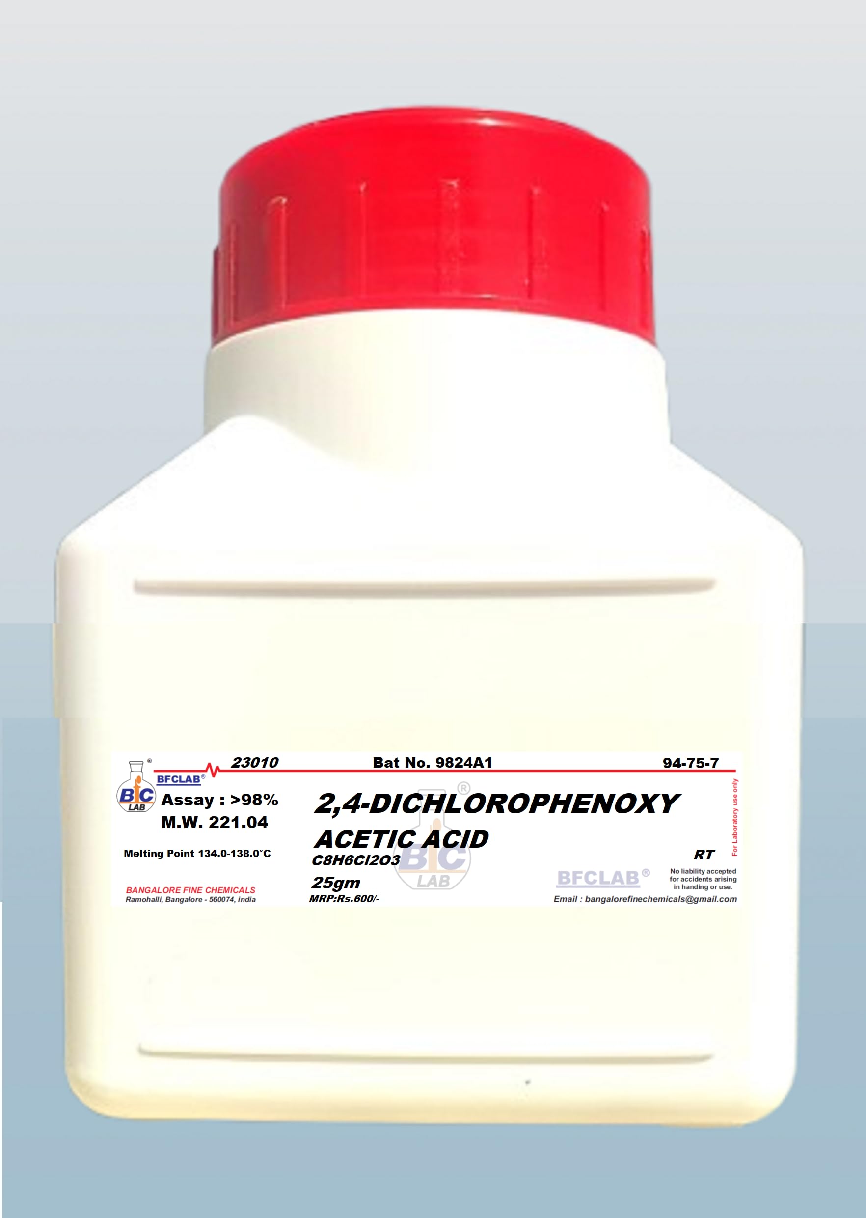 2,4-DICHLOROPHENOXY ACETIC ACID - 25gm-picture-25