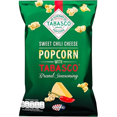 TABASCO®️ Sweet Chili Cheese Popcorn x 8 Cover