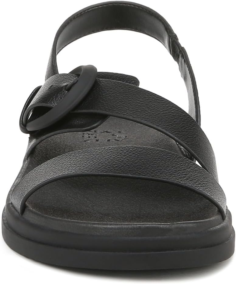 Naturalizer Womens Hope Strappy Slingback Flat Sandal