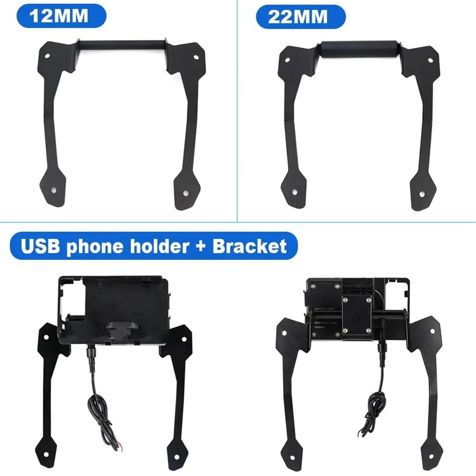 Moto GPS Support De Navigation Support de téléphone GPS pour Moto Convient pour BMW F850GS ADV 2018 2019, Support de Navigation, Clip de téléphone Support De Navigation GPS pour Moto