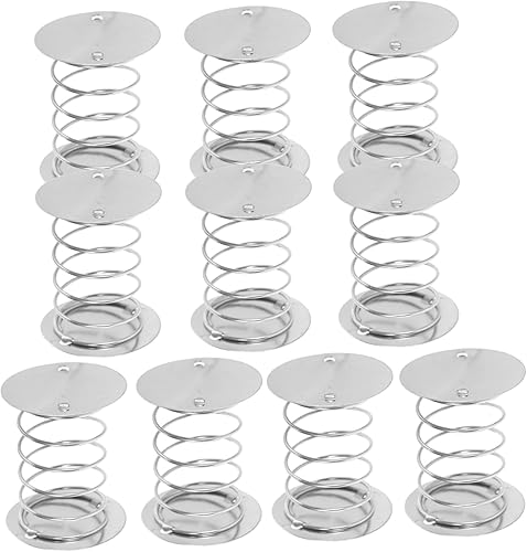 ibasenice Accesorios de coche, 10 unidades, tablero de instrumentos, base de juguete, cabeza agitadora, soporte de resorte para sacudir la cabeza,