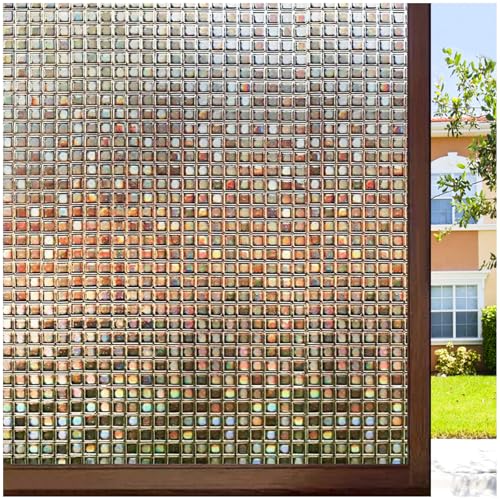 Vinilo Decorativo efecto Vitral 17.5 x 78.7 pulgadas miniatura 6