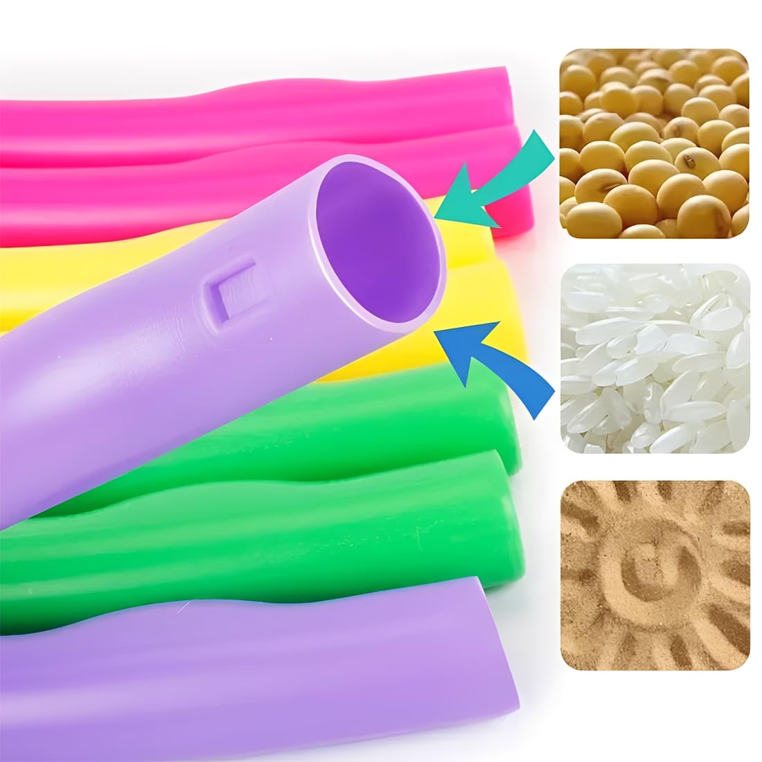 HAGNA Hula Hoop con Peso 8 Parti in Plastica Rimovibile con Corda per Saltare Ginnastica Danza Adulti