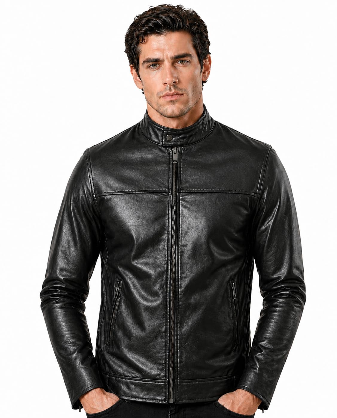 a-cube ORIGINAL LEATHER JACKET FOR MEN-picture-33