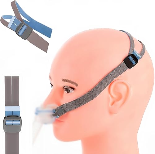Correa de repuesto para casco P10 mejorada compatible con ResMed Airfit P10N30, diseño de ajuste rápido totalmente ajustable, material elástico