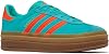 Tenis adidas Gazelle Bold para Mujer, Mint Rush/Naranja Impacto/Mint Rush, Talla 10 3