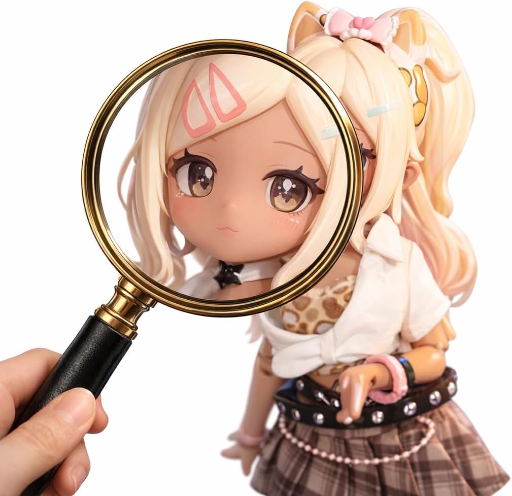 Cute Anime BJD Blind Box Doll for Collecting and Display, 1/12 Plastic Doll with Articulated Joints, Fine Workmanship and Secure-Fit Accessories, Gift for Daughters