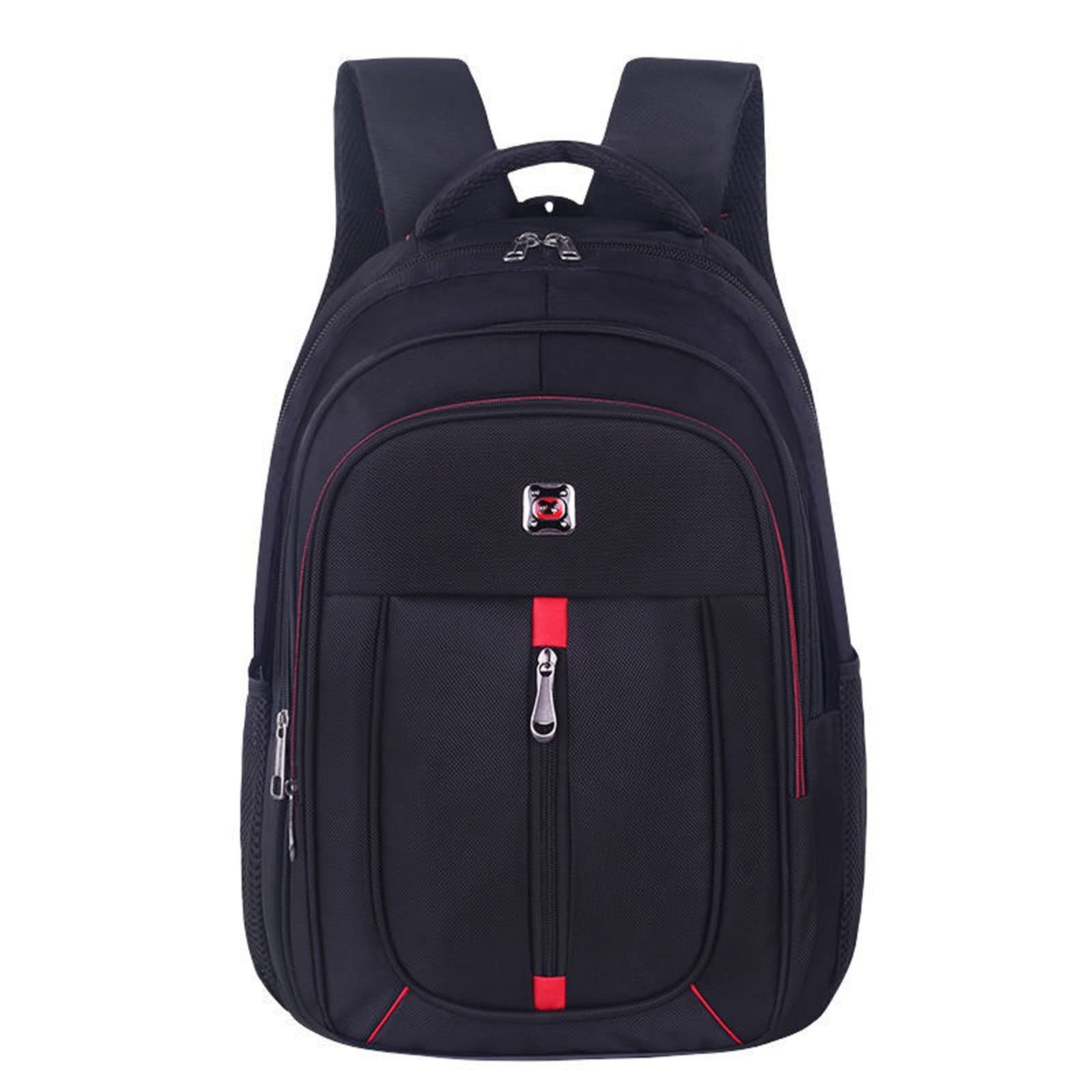 YAGUMO Backpack for College Students, حقيبة الظهر للرجال Oxford Cloth Casual Fashion Academy Style تصميم حقيبة عالية الجودة من حقائب الظهر متعددة الوظائف (Color : Red big)