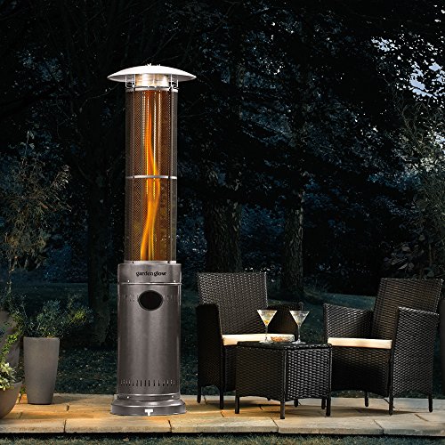 Garden Glow 15kW Circle Flame Garden Patio Heater » PatioMate