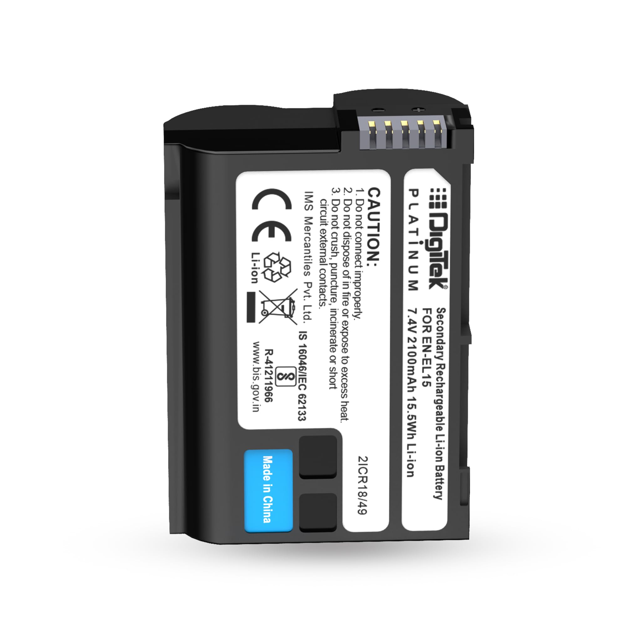 DIGITEK® (Platinum EN EL-15) Rechargeable Battery for Nikon (B07KYN16MJ) Amazon Price History, Amazon Price Tracker