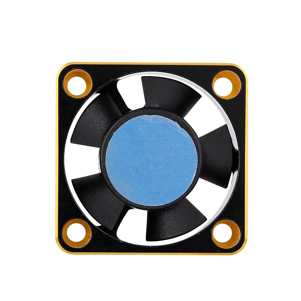 Culnflun RC Car Motor Cooling Fan High Speed 28000RPM Efficient Heat Dissipation Lightweight Construction Designed for 540 Brushless Motor Color Options 30mm Size