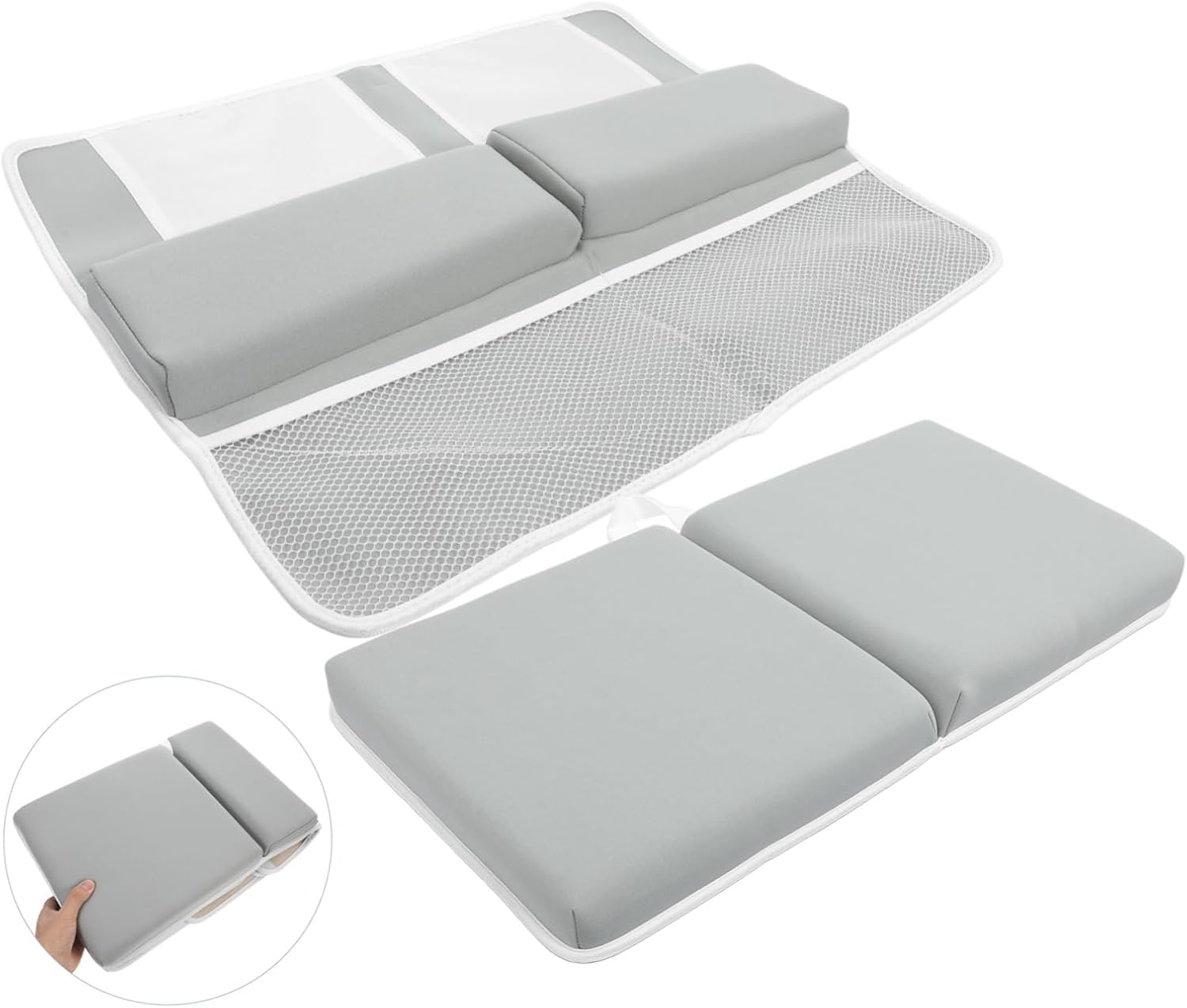 Comfortable Bath Kneeler and Elbow Rest Pad Set Waterproof Kneeling Pad for Baby Bathing Extra Thick Padded Mat for Parents Non-Slip Design for Safety