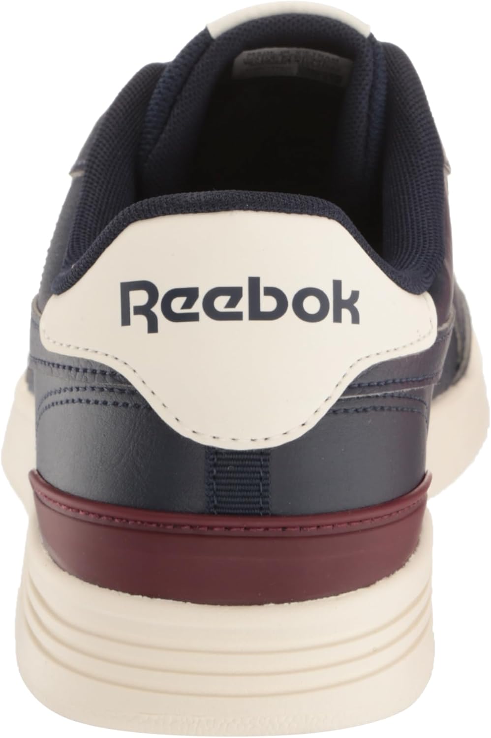 Reebok Unisex Court Advance Clip Sneakers, Vector Navy/Chalk/Maroon, 10,5 - Image 3