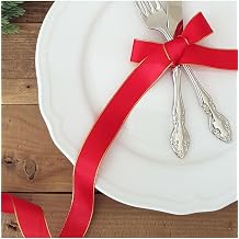 Bimotif Glitter red ribbon christmas, 25 mm 5 meters