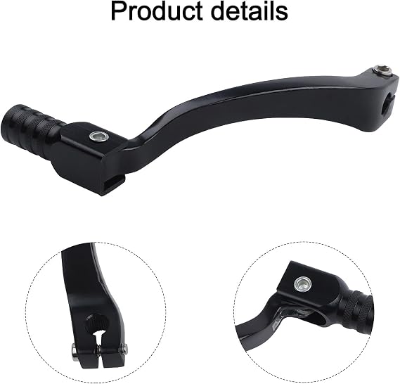 Motorcycle Gear Shift Lever for Yamaha YZ80/85/125/250/490 Series and Compatible 125cc-250cc Air-Cooled Vertical Engine Models - Aluminum Alloy