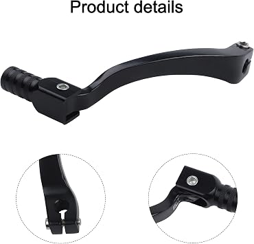 Motorcycle Gear Shift Lever for Yamaha YZ80/85/125/250/490 Series and Compatible 125cc-250cc Air-Cooled Vertical Engine Models - Aluminum Alloy