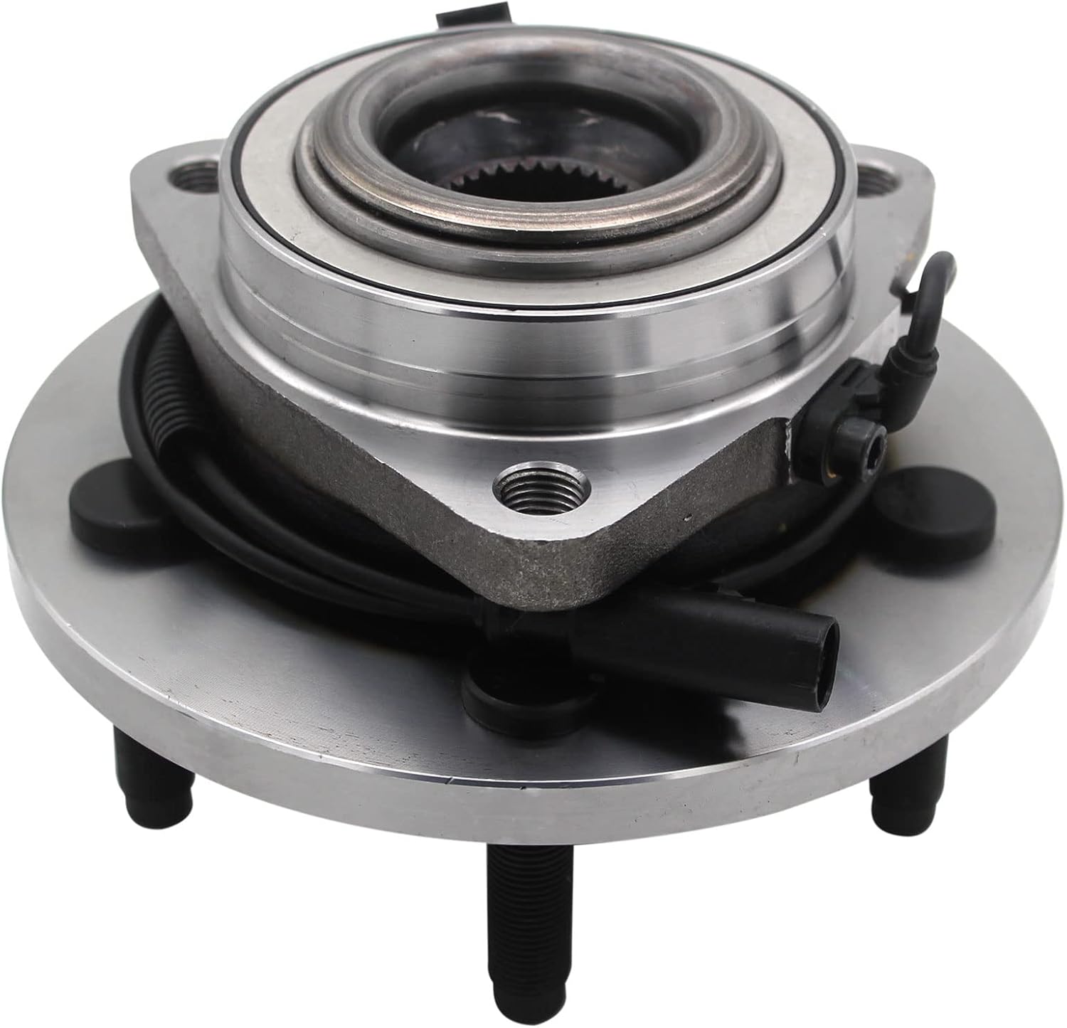 MotorbyMotor 513229 Front Wheel Bearing and Hub Assembly with 5 Lugs fits for 2005-2010 Dodge Dakota, 2006-2008 Mitsubish Raider 2011 Ram Dakota Wheel Hub Bearing Assembly w/ABS-2pc