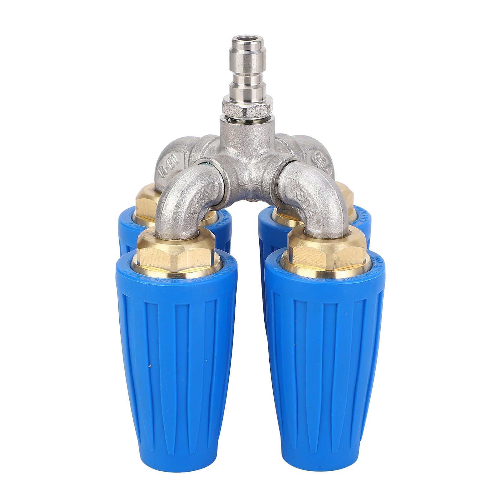 Generic Myjka Ciśnieniowa Turbo Dysza 4 w 1 360° Obrotowy Spray Wytrzymałe Szybkozłącze 4000 Psi do Podłóg Pojazdów