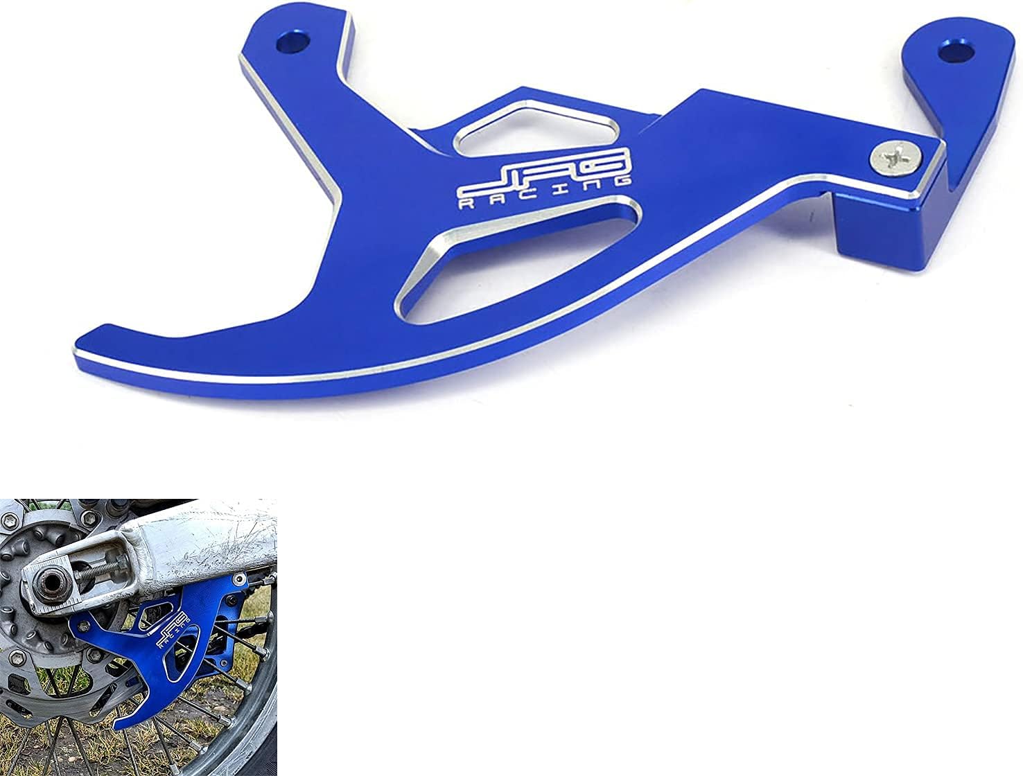 Amazon.co.jp Rotor Brake Disc Plate オートバイリアブレーキディスクガードカバープロテクター YZ125