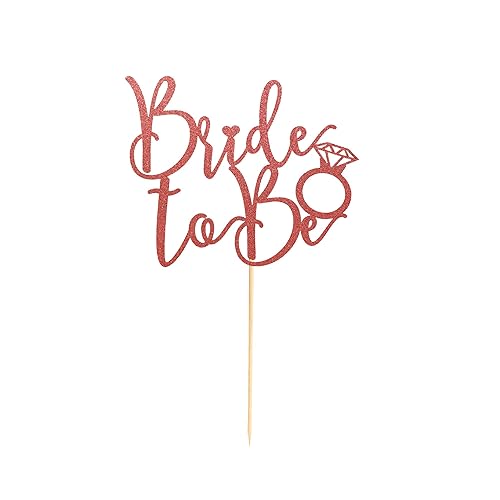 Vista 31 de She Said Yes - Decoración para tartas para decoración de compromiso, novia, propuesta/despedida de soltera, decoración de fiesta de boda, purpurina