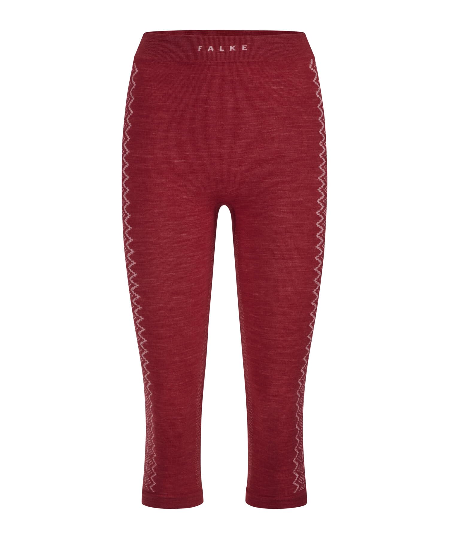 FALKE Wool-Tech 3/4 W Ti Lana Hilo Funcional Secado Rápido - Capa de Base Inferior Mujer