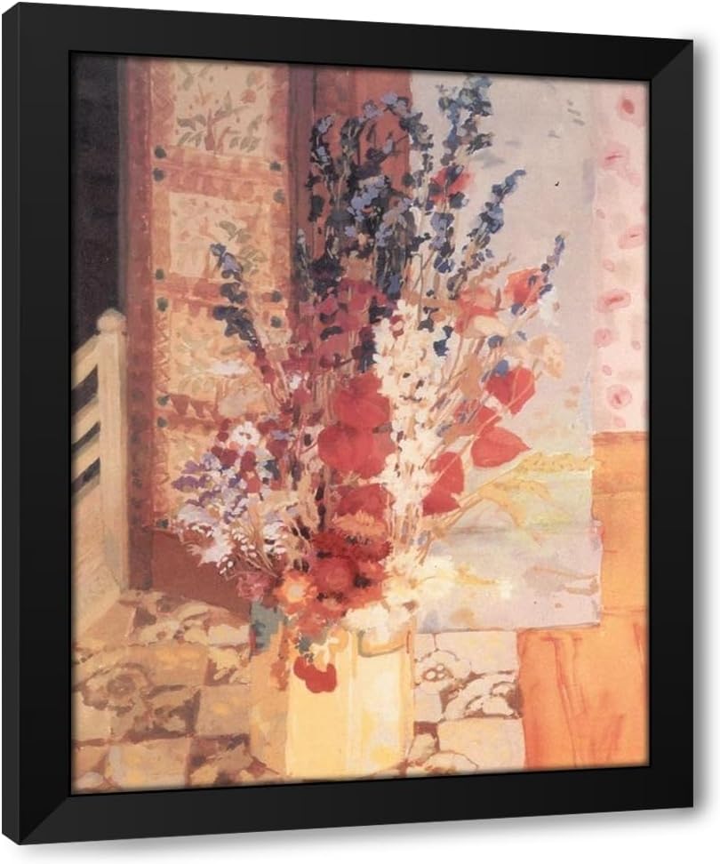ArtDirect Figurative Vase II Custom Framed Art Print Giclee Print or Canvas Options with Various Sizes and Customization by Unknown